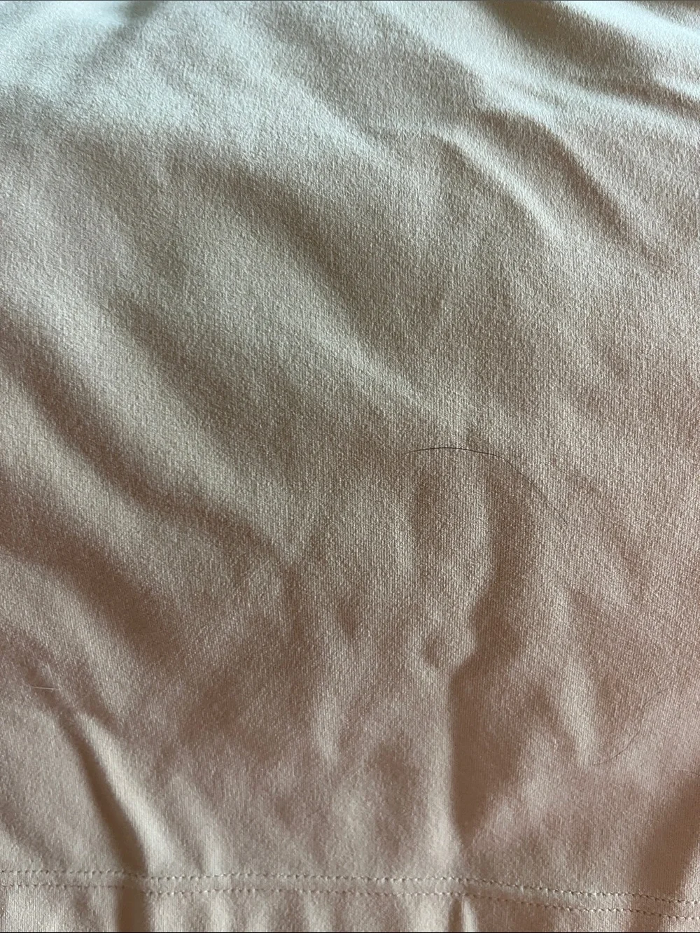 lululemon athletica Cream Scoop Neck Short Sleeve Top - Size 4